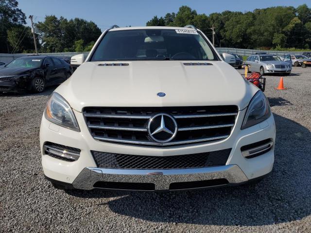 4JGDA5HB1DA208224 - 2013 MERCEDES-BENZ ML 350 4MATIC WHITE photo 5