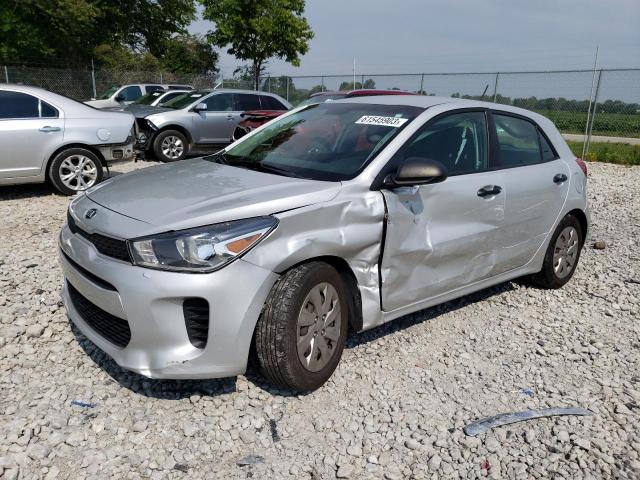 3KPA25AB4JE118816 - 2018 KIA RIO LX SILVER photo 1