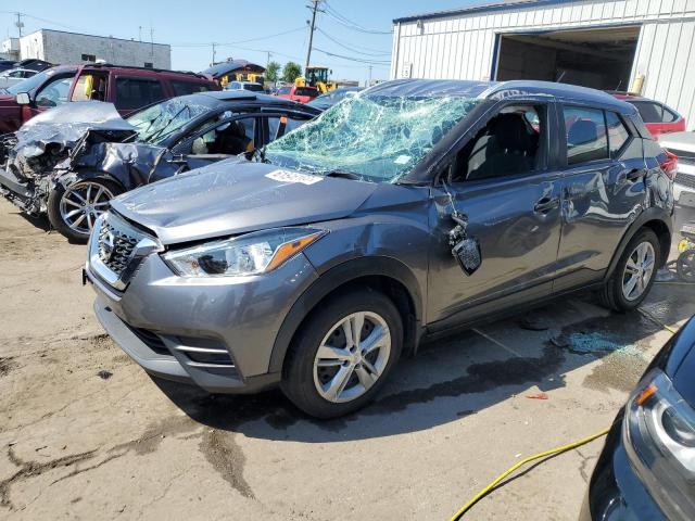 3N1CP5CU5KL547858 - 2019 NISSAN KICKS S GRAY photo 1