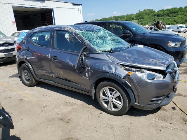 3N1CP5CU5KL547858 - 2019 NISSAN KICKS S GRAY photo 4