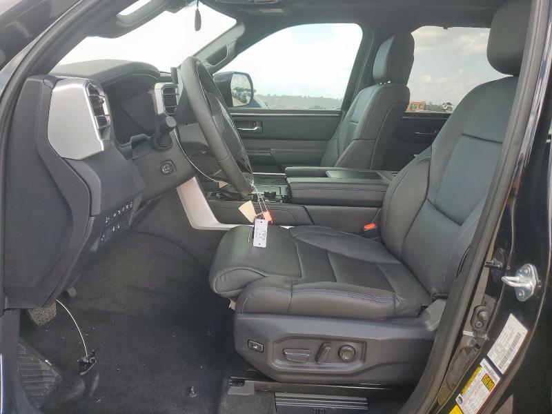 5TFNC5DB4RX083555 - 2024 TOYOTA TUNDRA CREWMAX PLATINUM أسود صورة 7