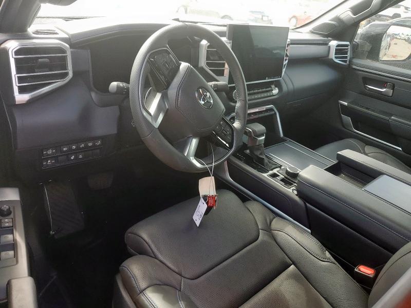 5TFNC5DB4RX083555 - 2024 TOYOTA TUNDRA CREWMAX PLATINUM أسود صورة 8