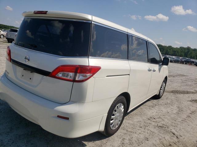 JN8AE2KP6E9102650 - 2014 NISSAN QUEST S WHITE photo 3