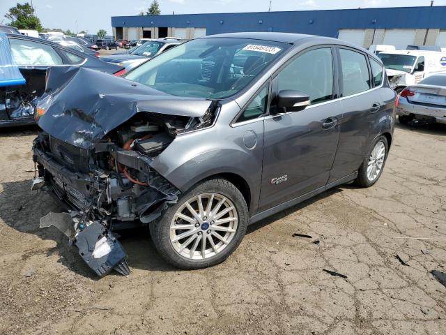 1FADP5CU9GL100525 - 2016 FORD C-MAX PREMIUM SEL GRAY photo 1