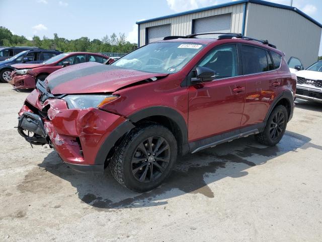 2T3RFREV8JW800816 - 2018 TOYOTA RAV4 ADVENTURE RED photo 1