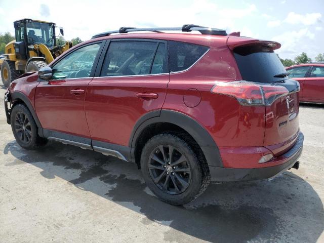 2T3RFREV8JW800816 - 2018 TOYOTA RAV4 ADVENTURE RED photo 2