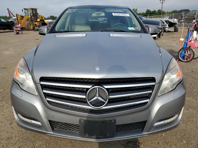 4JGCB5HE0CA138927 - 2012 MERCEDES-BENZ R 350 4MATIC GRAY photo 5