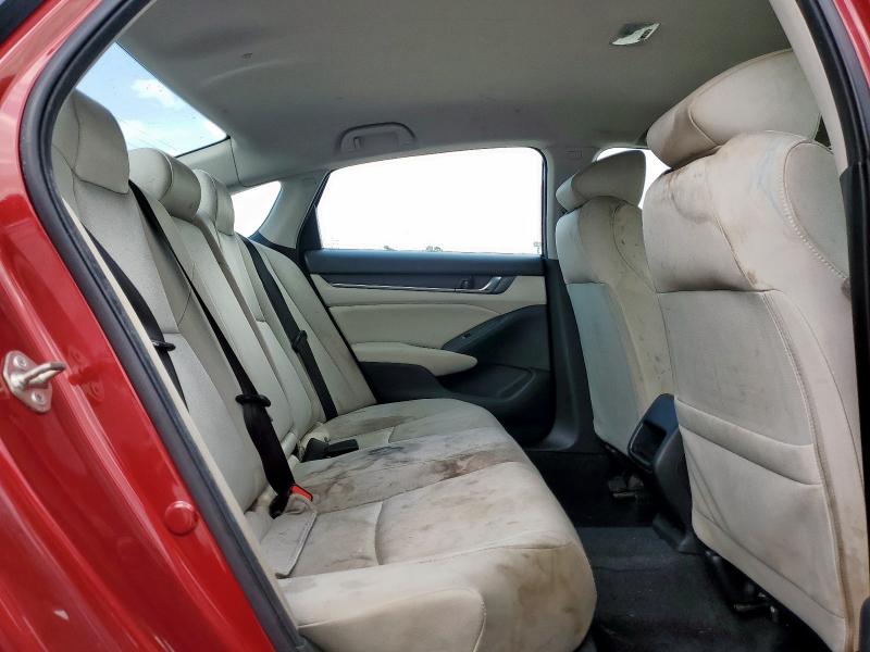 1HGCV1F16KA151220 - 2019 HONDA ACCORD LX 红色 照片 10