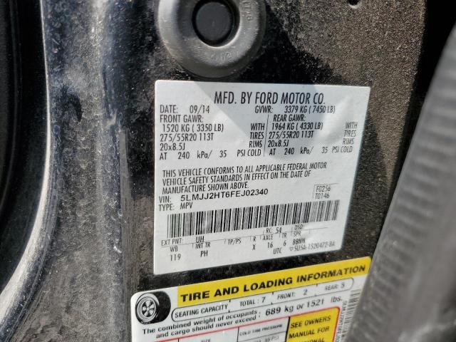 5LMJJ2HT6FEJ02340 - 2015 LINCOLN NAVIGATOR 黑色 照片 13