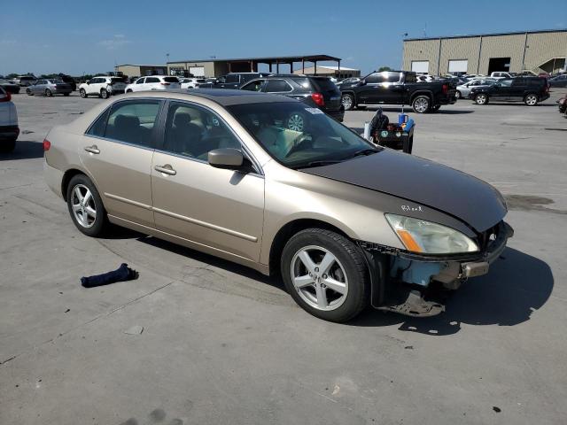 1HGCM56755A010674 - 2005 HONDA ACCORD EX TAN photo 4