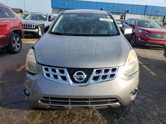 JN8AS5MT0DW017601 - 2013 NISSAN ROGUE S GRAY photo 5