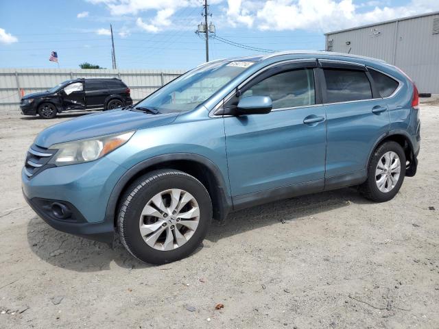 5J6RM3H79DL005078 - 2013 HONDA CR-V EXL BLUE photo 1