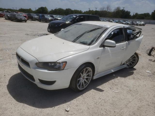 JA32U2FU0EU003854 - 2014 MITSUBISHI LANCER ES/ES SPORT WHITE photo 1