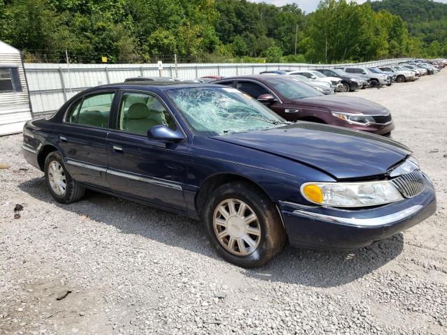 1LNHM97V72Y697521 - 2002 LINCOLN CONTINENTA BLUE photo 4