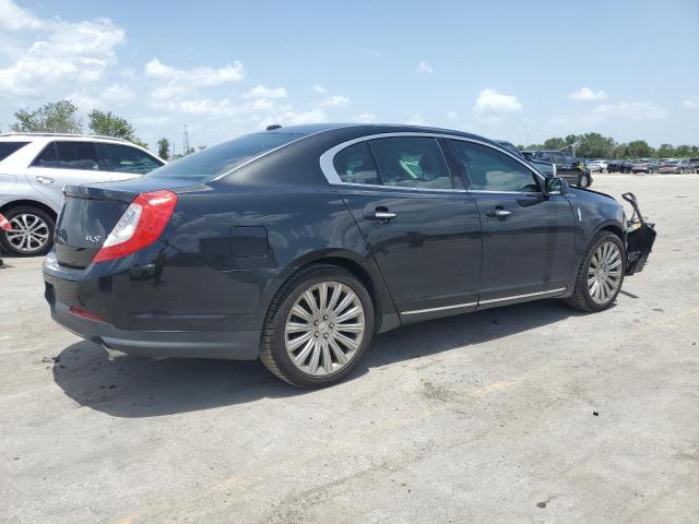 1LNHL9DK8DG600591 - 2013 LINCOLN MKS BLACK photo 3