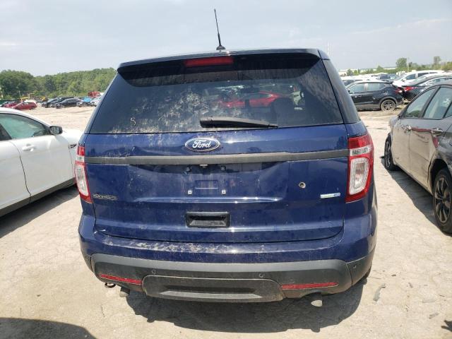 1FM5K8AR0EGC27002 - 2014 FORD EXPLORER POLICE INTERCEPTOR BLUE photo 6