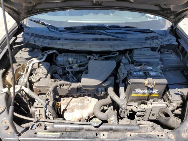 JN8AS58T68W005274 - 2008 NISSAN ROGUE S GRAY photo 12