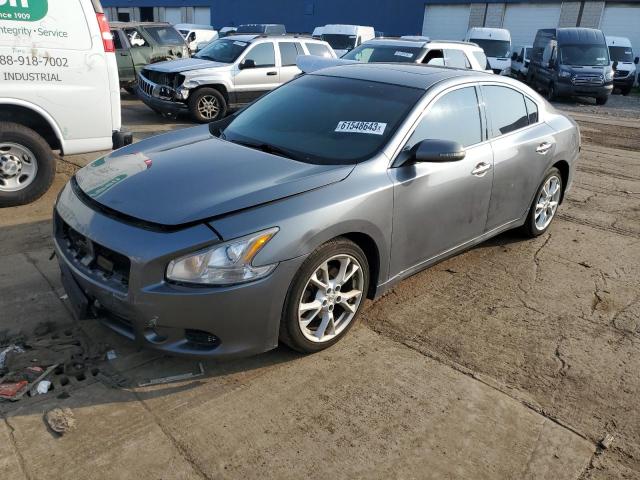 1N4AA5AP8EC437265 - 2014 NISSAN MAXIMA S SILVER photo 1