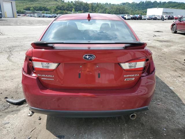 4S3GKAL69H3602081 - 2017 SUBARU IMPREZA SPORT RED photo 6