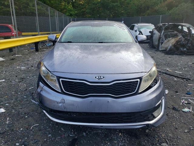 KNAGM4AD3B5008852 - 2011 KIA OPTIMA HYBRID BLUE photo 5