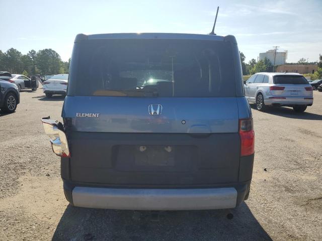 5J6YH28626L027976 - 2006 HONDA ELEMENT EX BLUE photo 6