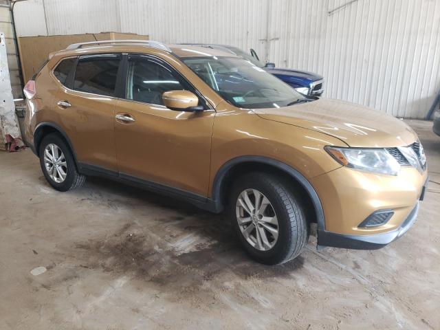 KNMAT2MV9FP517116 - 2015 NISSAN ROGUE S GOLD photo 4