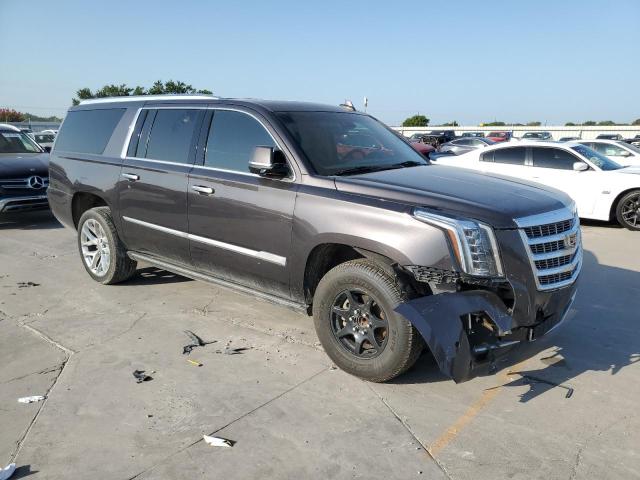 1GYS3JKJ7JR345898 - 2018 CADILLAC ESCALADE ESV PREMIUM LUXURY GRAY photo 4