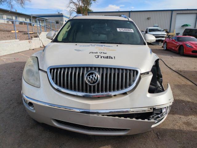 5GAKRDED2CJ236893 - 2012 BUICK ENCLAVE WHITE photo 5