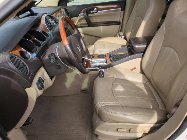 5GAKRDED2CJ236893 - 2012 BUICK ENCLAVE WHITE photo 7