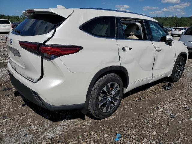 5TDHZRBH4LS502298 - 2020 TOYOTA HIGHLANDER XLE WHITE photo 3