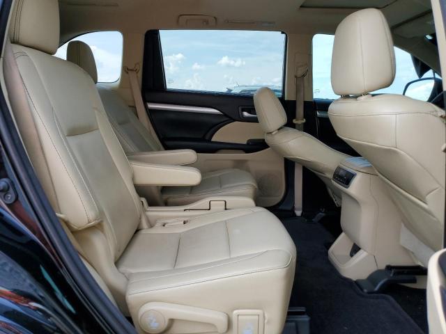 5TDKKRFH9GS150555 - 2016 TOYOTA HIGHLANDER XLE Schwarz Foto 11