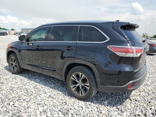 5TDKKRFH9GS150555 - 2016 TOYOTA HIGHLANDER XLE Schwarz Foto 2