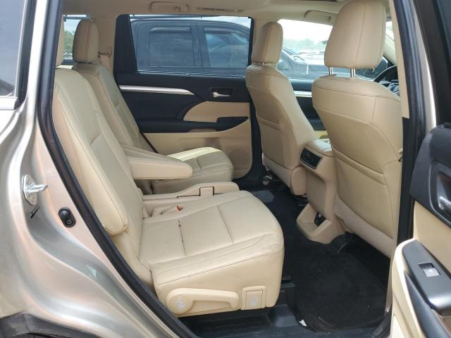 5TDKKRFH6ES020035 - 2014 TOYOTA HIGHLANDER XLE Beige Foto 10