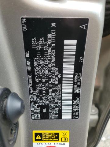 5TDKKRFH6ES020035 - 2014 TOYOTA HIGHLANDER XLE Beige Foto 13