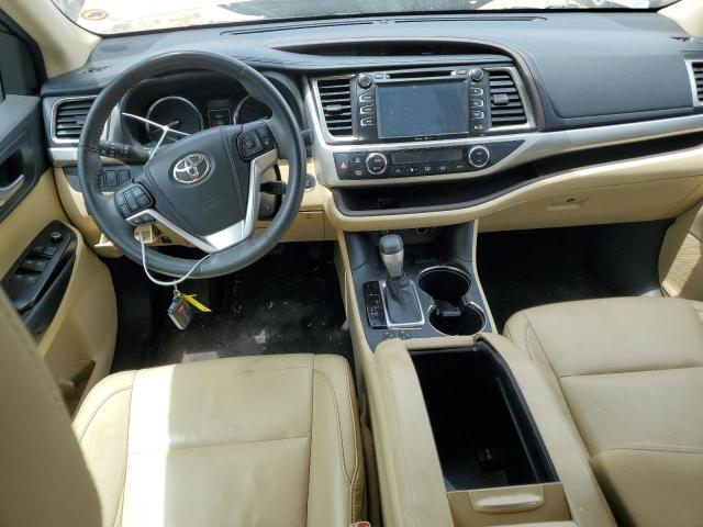 5TDKKRFH6ES020035 - 2014 TOYOTA HIGHLANDER XLE Beige Foto 8