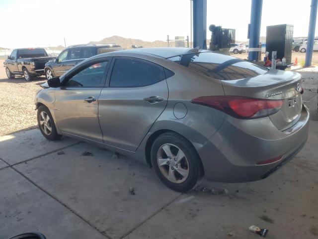 5NPDH4AEXFH553388 - 2015 HYUNDAI ELANTRA SE BROWN photo 2