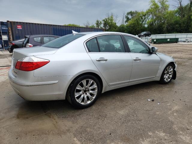 KMHGC46E69U018374 - 2009 HYUNDAI GENESIS 3.8L 银色 照片 3