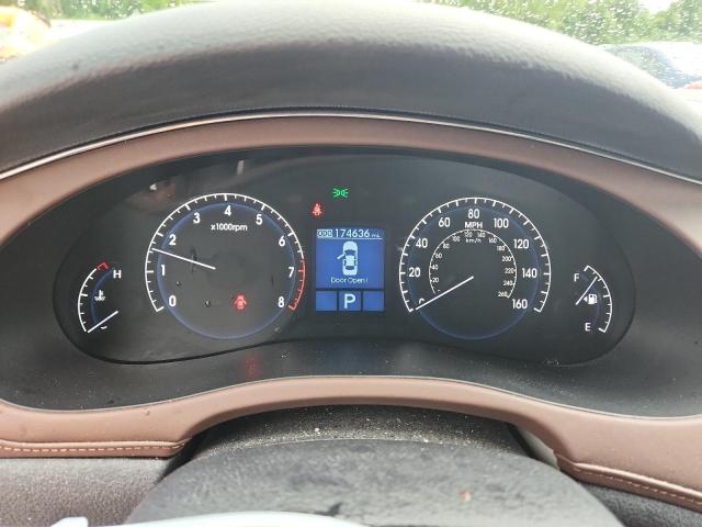 KMHGC46E69U018374 - 2009 HYUNDAI GENESIS 3.8L 银色 照片 9