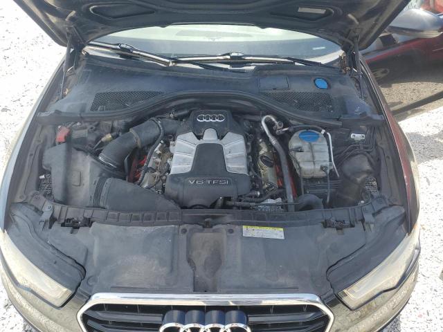 WAUHGAFC8CN170472 - 2012 AUDI A6 PRESTIGE გრაფიტი ფოტო 11