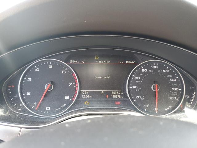 WAUHGAFC8CN170472 - 2012 AUDI A6 PRESTIGE გრაფიტი ფოტო 9