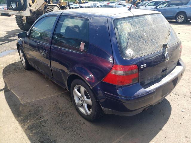 9BWDE61J344001113 - 2004 VOLKSWAGEN GTI BLUE photo 2