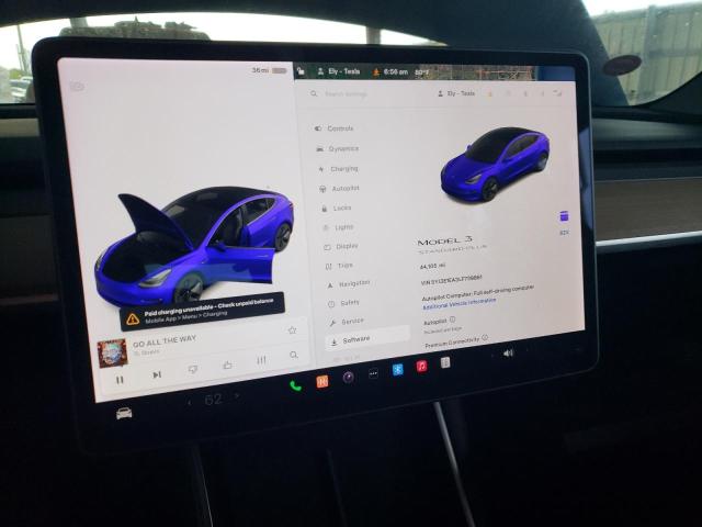 5YJ3E1EA3LF739861 - 2020 TESLA MODEL 3 BLUE photo 9