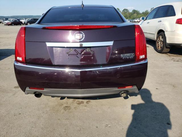 1G6DM577980116804 - 2008 CADILLAC CTS BURGUNDY photo 6