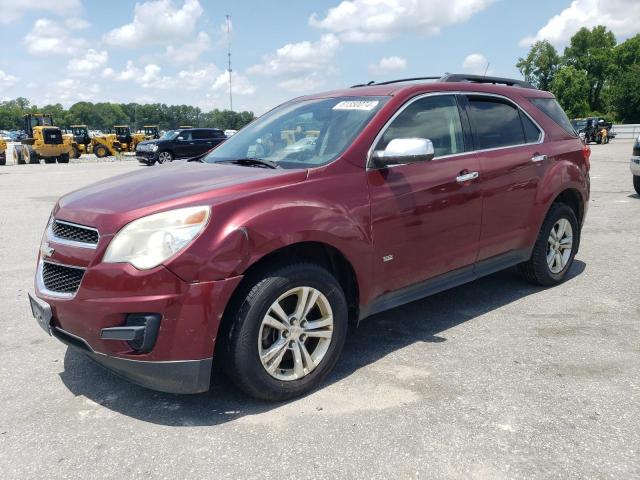 2CNFLEEW3A6403535 - 2010 CHEVROLET EQUINOX LT BURGUNDY photo 1