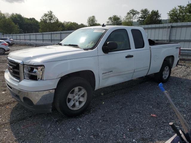 1GTR2VE31BZ236947 - 2011 GMC SIERRA K1500 SLE WHITE photo 1