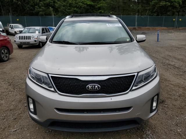 5XYKT3A65FG559020 - 2015 KIA SORENTO LX SILVER photo 5