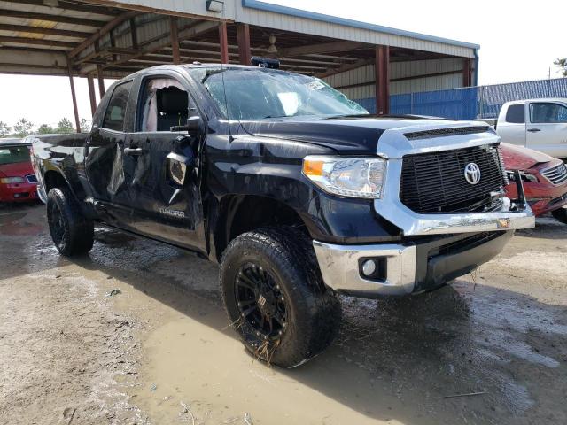5TFUW5F1XHX622444 - 2017 TOYOTA TUNDRA DOUBLE CAB SR/SR5 BLACK photo 4