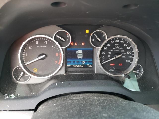 5TFUW5F1XHX622444 - 2017 TOYOTA TUNDRA DOUBLE CAB SR/SR5 BLACK photo 9