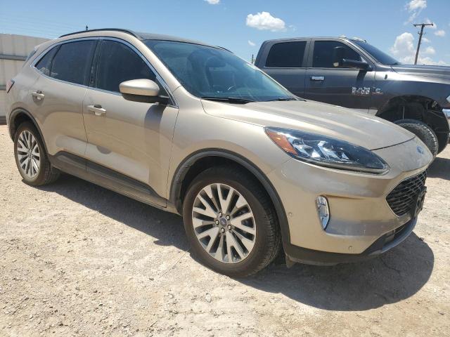 1FMCU9J93MUA58049 - 2021 FORD ESCAPE TITANIUM BEIGE photo 4