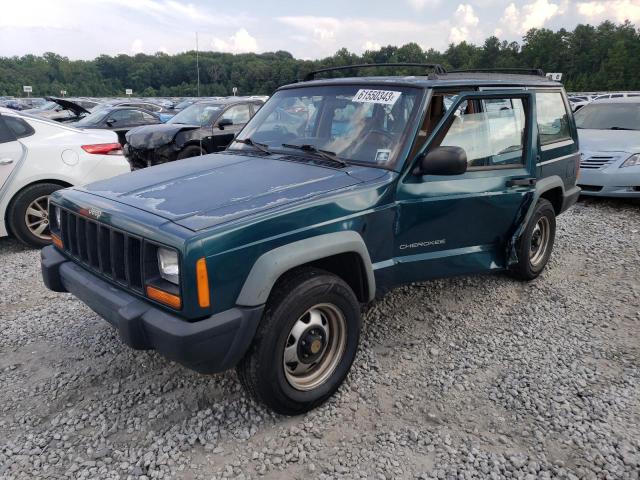 1J4FT28S7VL528900 - 1997 JEEP CHEROKEE SE GREEN photo 1